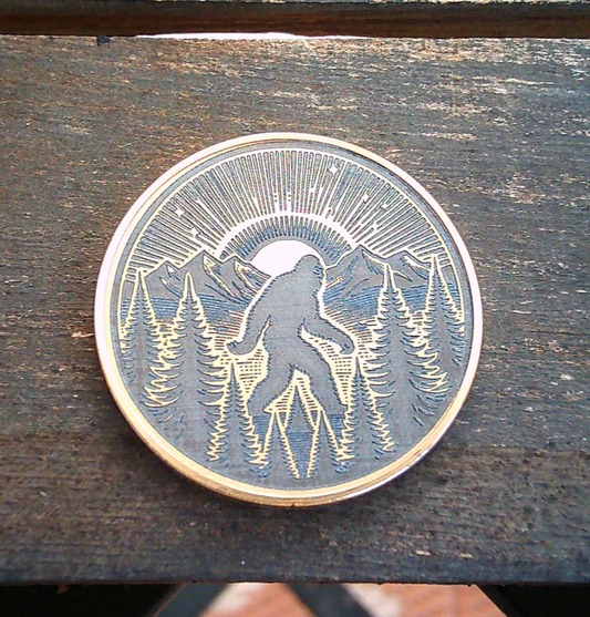 Bigfoot Adventure Coin - North Idaho Keepsake - Family Collectible