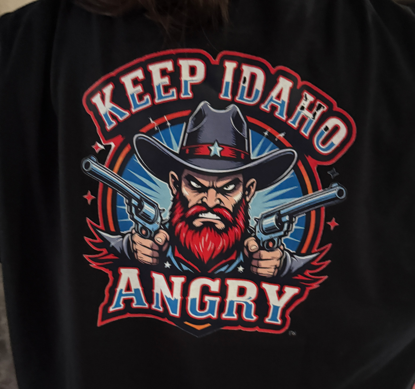 Keep Idaho Angry Tee - Taylor's Oldtown Farmhouse
