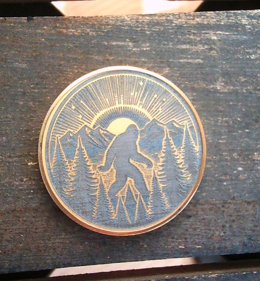 Bigfoot Adventure Coin - North Idaho Keepsake - Family Collectible