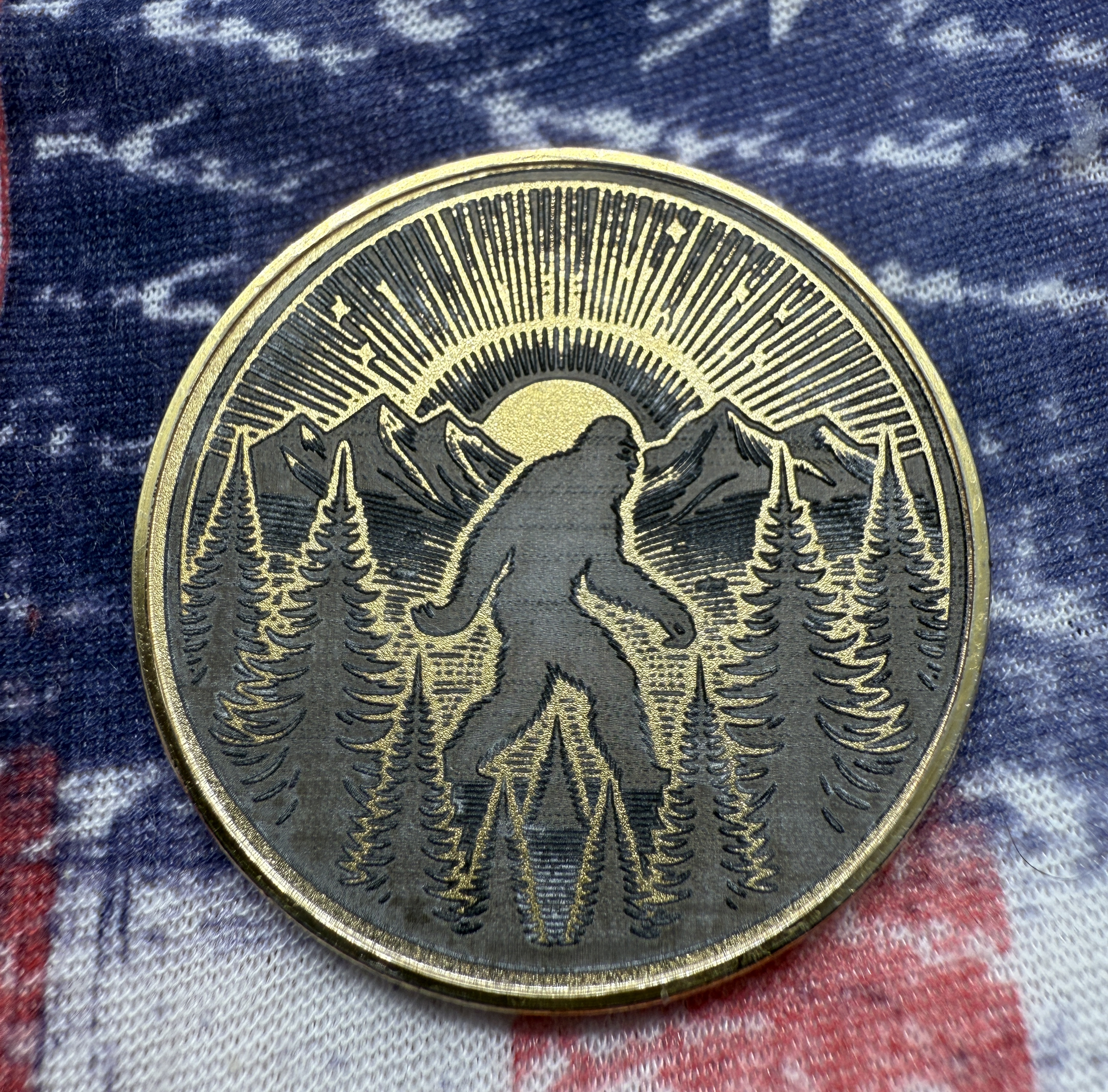 Bigfoot Adventure Coin - North Idaho Keepsake - Family Collectible