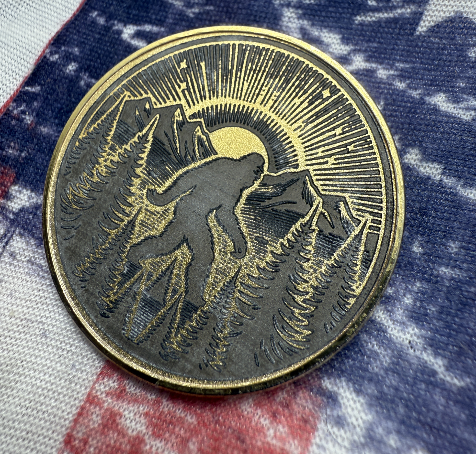 Bigfoot Adventure Coin - North Idaho Keepsake - Family Collectible