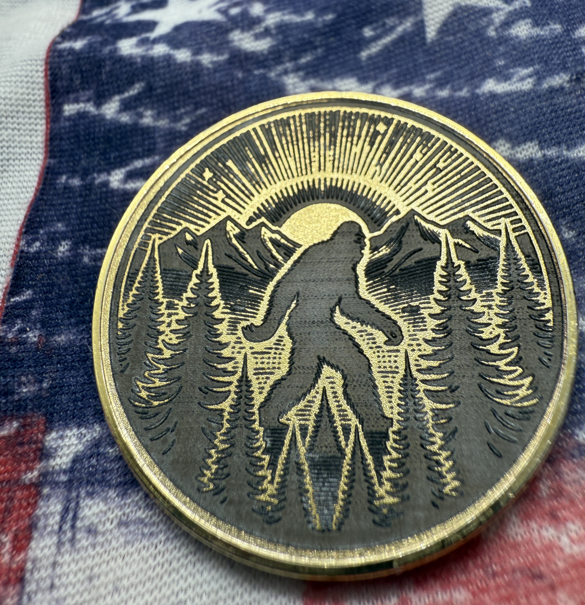 Bigfoot Adventure Coin - North Idaho Keepsake - Family Collectible