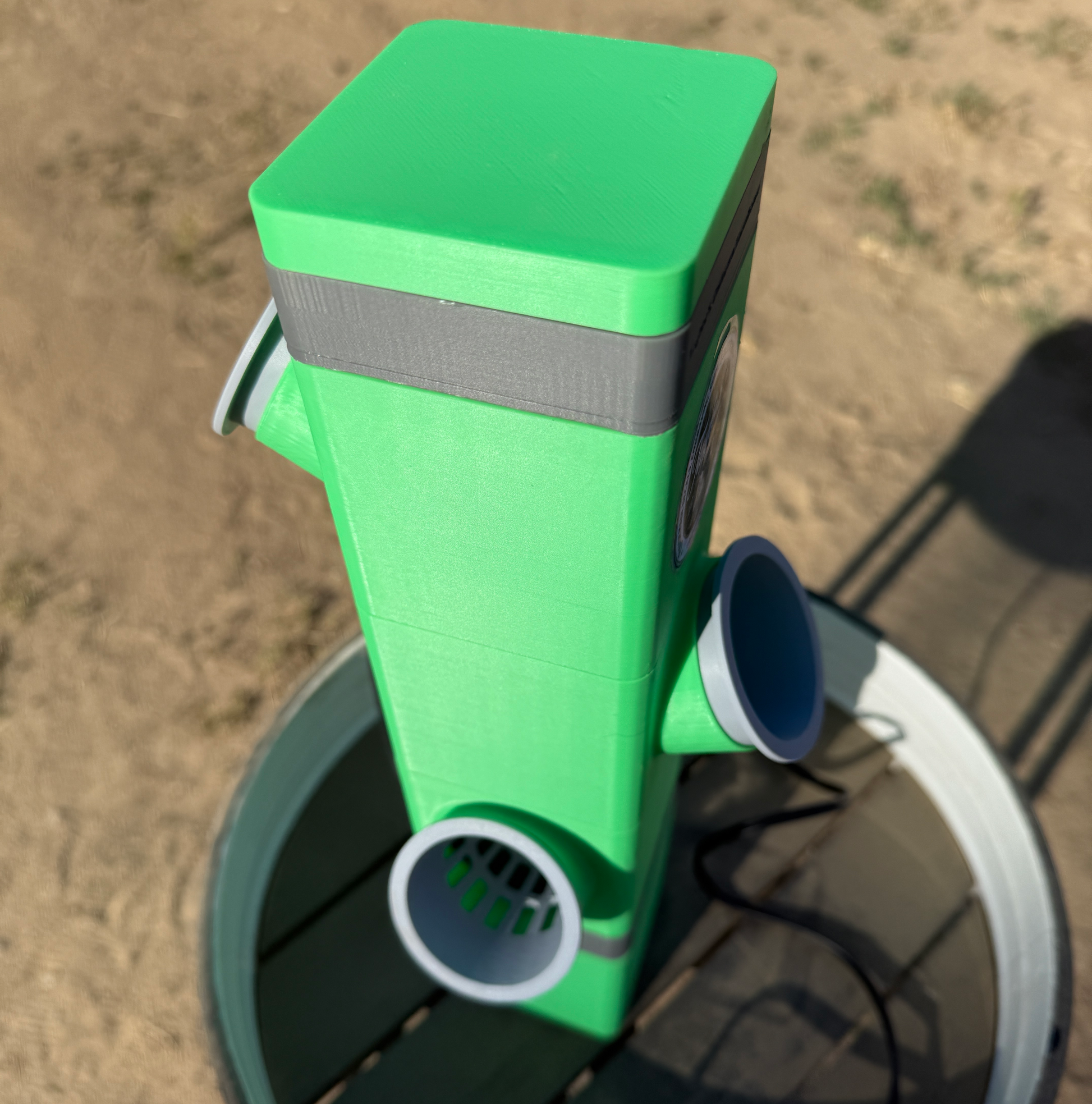 Green hydroponics unit by Taylor's Oldtown Farmhouse