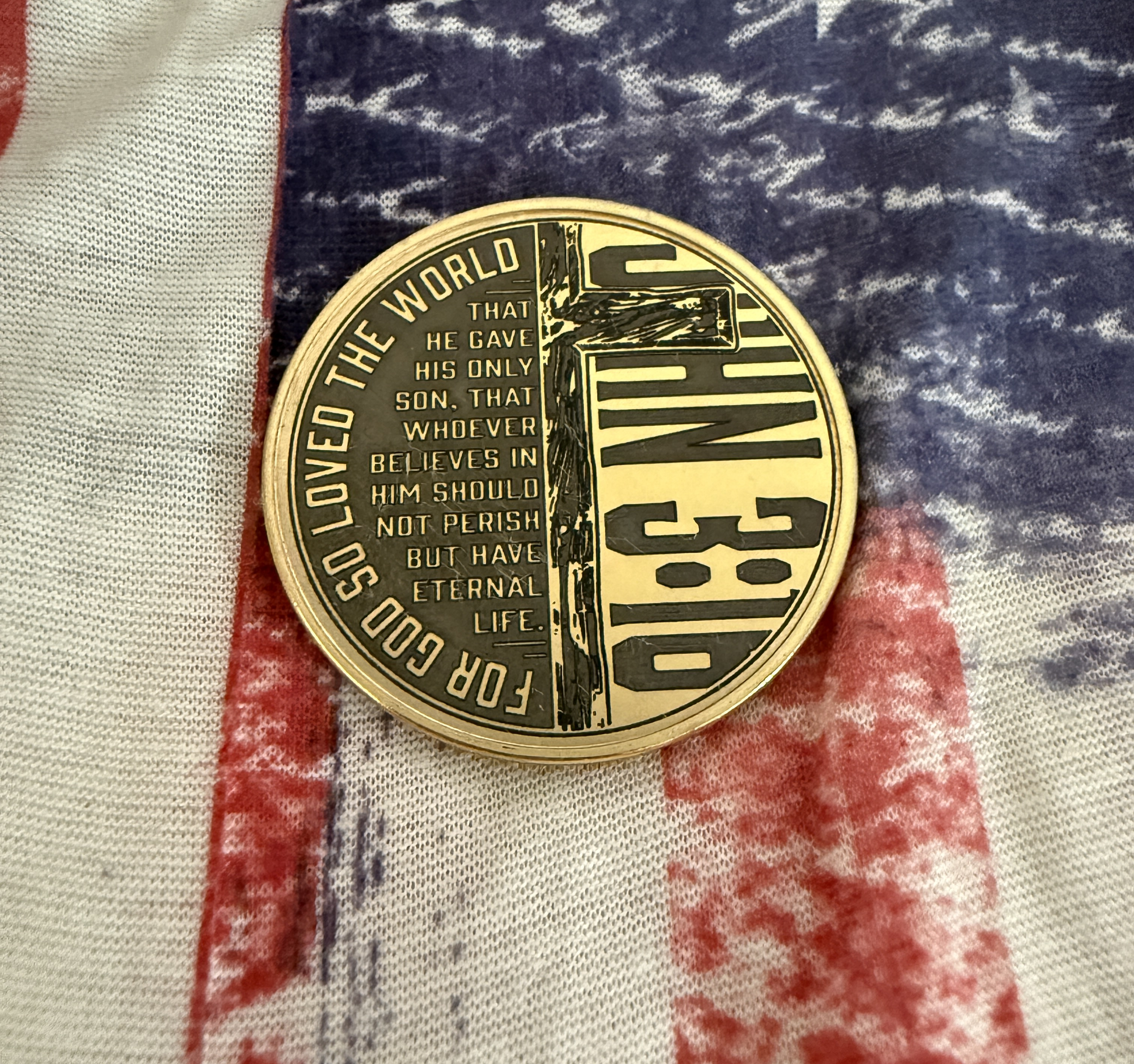 John 3:16 Challenge Coin