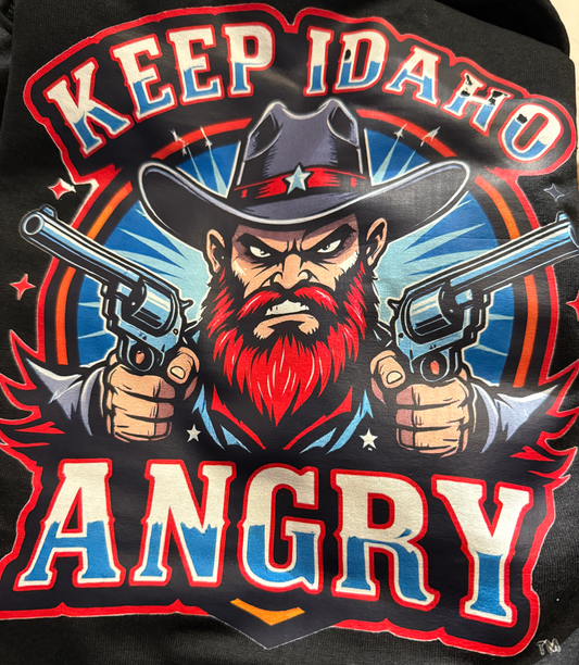 Keep Idaho Angry Tee - Taylor's Oldtown Farmhouse