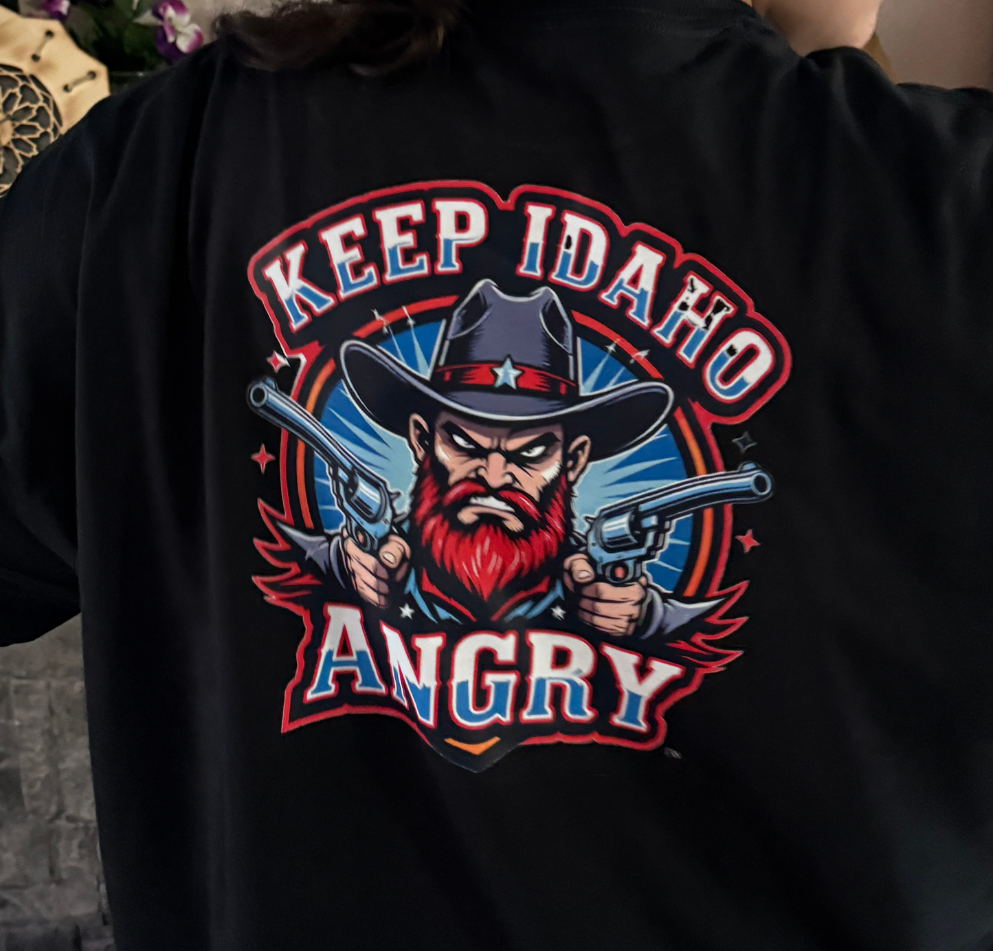 Keep Idaho Angry Tee - Taylor's Oldtown Farmhouse