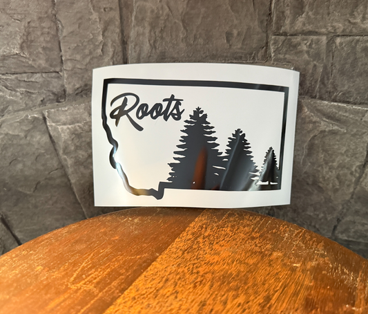 Montana Roots Vinyl Decal