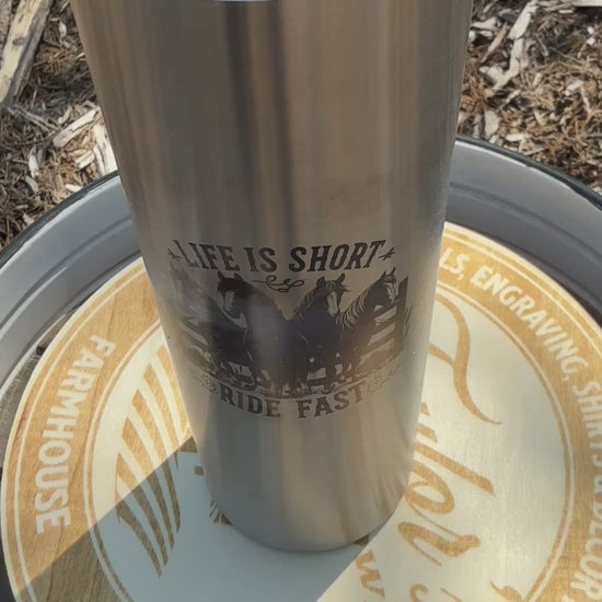 stainless steel tumbler