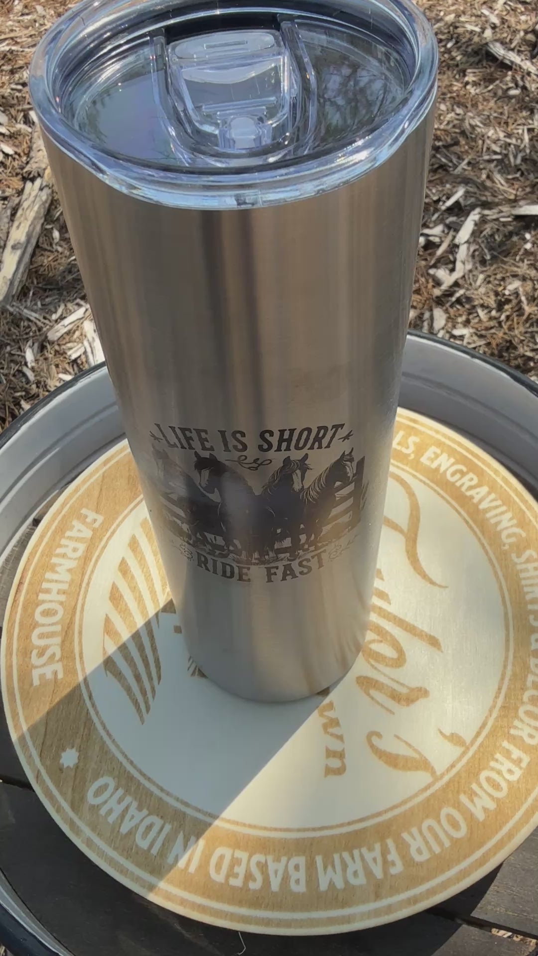 stainless steel tumbler
