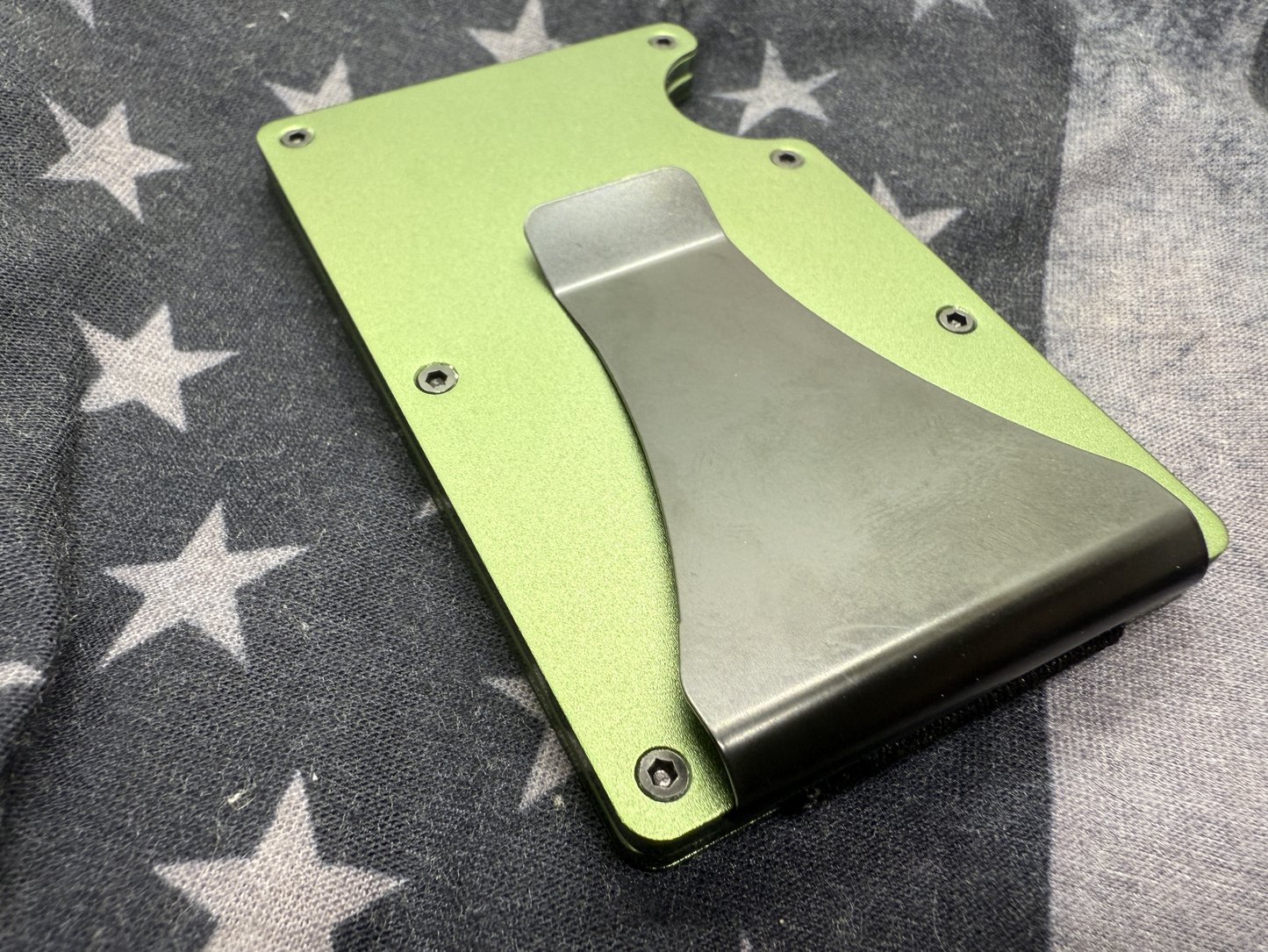 AR-15 Patriot RFID Blocking Slim Wallet with Money Clip